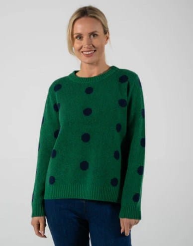 Load image into Gallery viewer, See Saw Womens Lambswool Blend Spot Sweater
