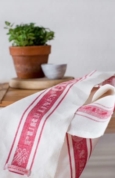 Pure Linen Glass Cloth Tea Towel