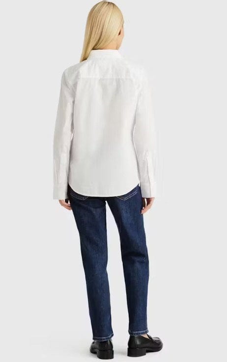 Tommy Hilfiger Womens Essential Th Monogram Regular Fit Shirt