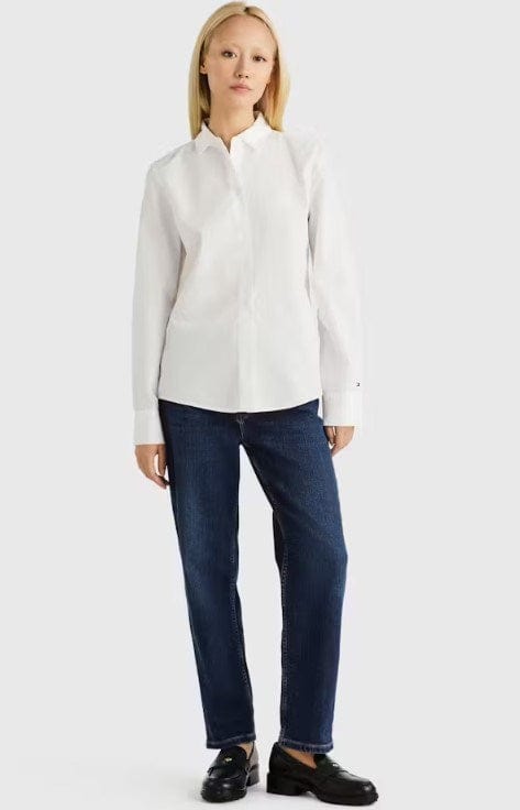 Load image into Gallery viewer, Tommy Hilfiger Womens Essential Th Monogram Regular Fit Shirt

