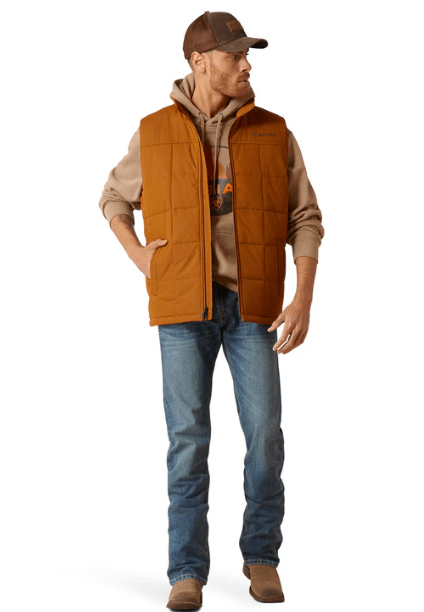 Load image into Gallery viewer, Ariat Mens Cruis Insulated Vest Chestnut
