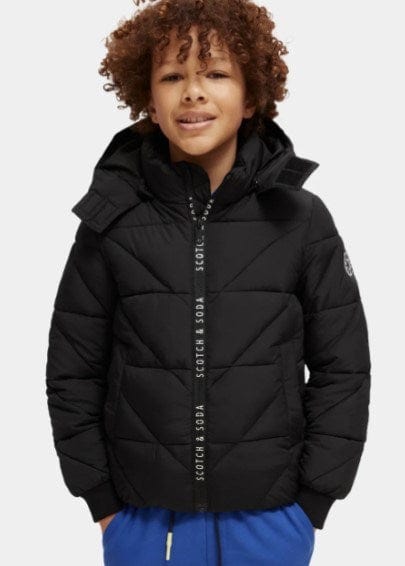 Load image into Gallery viewer, Scotch &amp; Soda Boys Water Repellent Hooded Jacket
