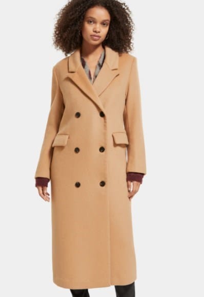 Load image into Gallery viewer, Scotch &amp; Soda Womens Double Breasted Wool Coat
