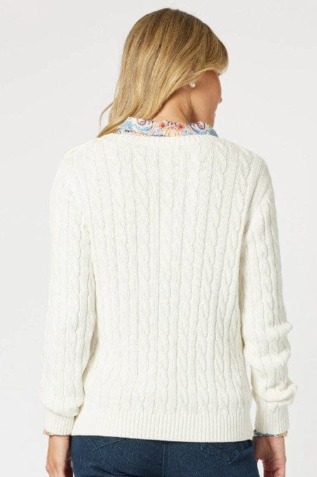 Gordon Smith Womens Kala Cable Knit Jumper