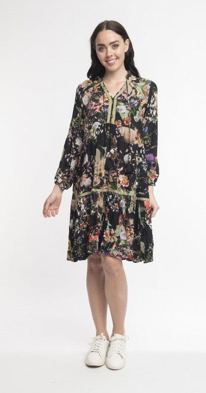 Load image into Gallery viewer, Orientique Womens Fidelio Short Boho Dress
