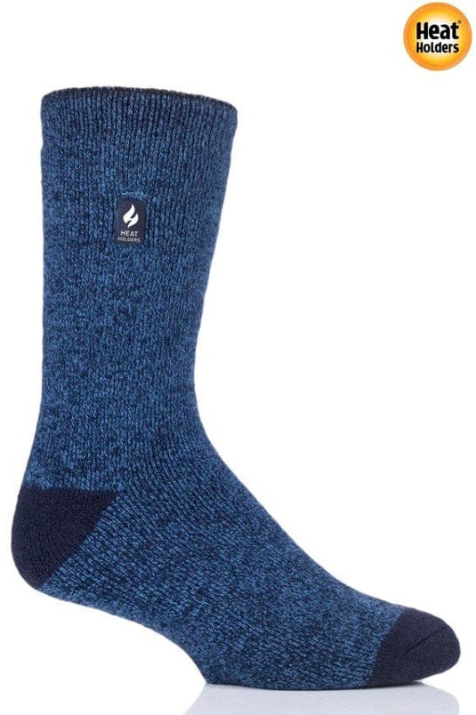 Heat Holders Mens Lite Twist Patterned Thermal Sock