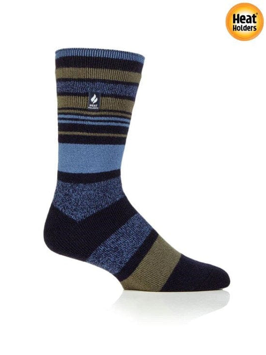 Heat Holders Mens Lite Twist Patterned Thermal Sock