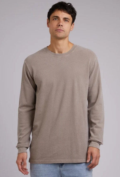 Silent Theory Mens Pique Long Sleeve
