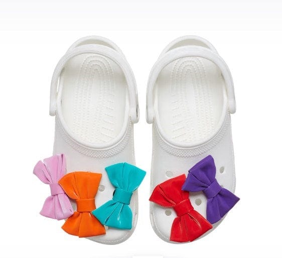 Load image into Gallery viewer, Crocs Jibbitz - Super Hyper Me bows 5 Pack
