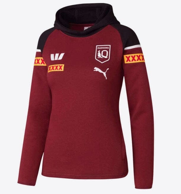 Load image into Gallery viewer, Puma 2024 QRL Maroons Team Hoodie
