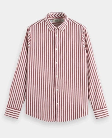 Load image into Gallery viewer, Scotch &amp; Soda Mens Regular Fit Striped Shirt
