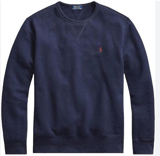 Ralph Lauren Boys V-Neck Pima Cotton Pony Logo Sweater