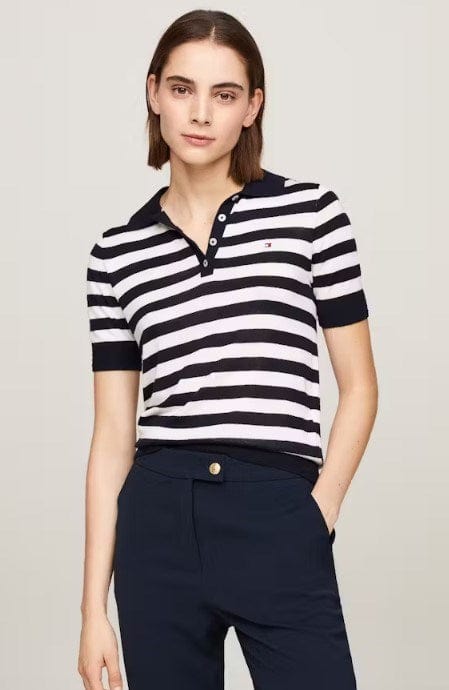 Load image into Gallery viewer, Tommy Hilfiger Short Sleeve Knit Polo

