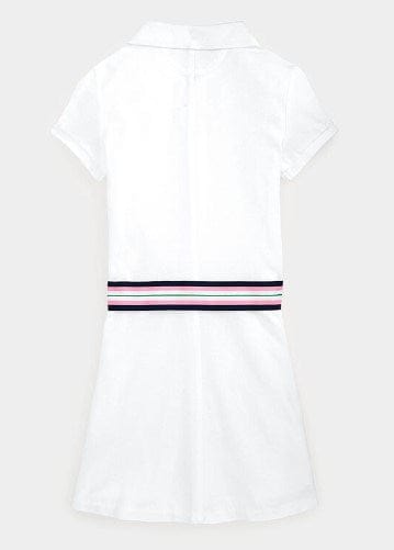 Ralph Lauren Girls Polo Dress With Accent Belt
