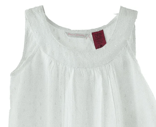French Country Girls Nightie Dress Pure Cotton
