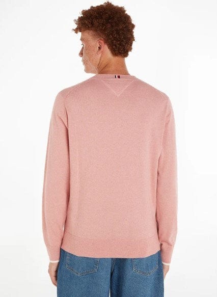 Load image into Gallery viewer, Tommy Hilfiger Mens Mouline Organic Cotton C Neck
