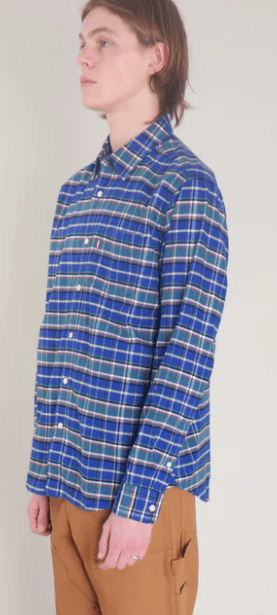 Levis Mens 1 Pocket Shirt - Mazaska Surf Blue