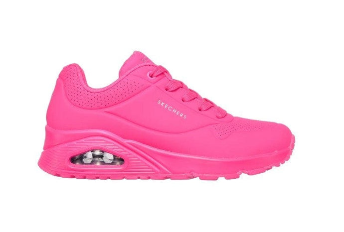 Skechers Womens Uno Night Shades - Hot Pink