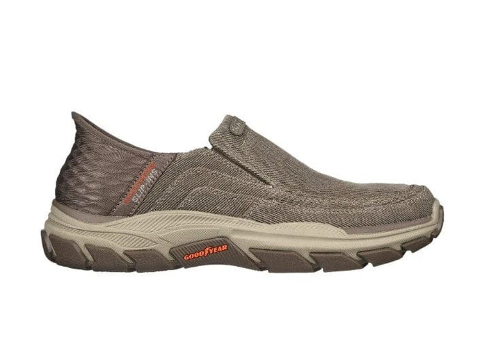 Skechers Mens Slip Ins Relaxed Fit Respected-Holmgren Extra Wide Fit