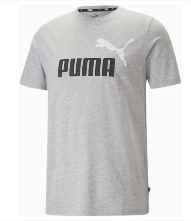 Load image into Gallery viewer, Puma Mens Essential+ 2 Colour Logo Tee
