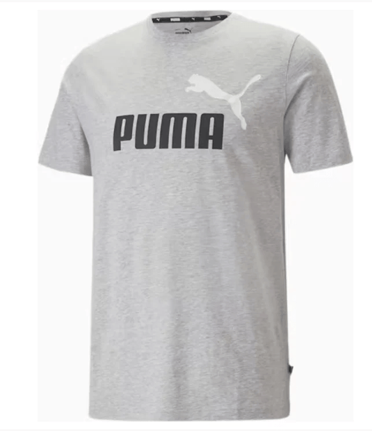 Puma Mens Essential+ 2 Colour Logo Tee