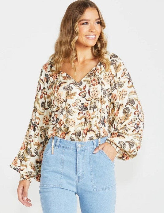 Sass Womens Dara Boho Top