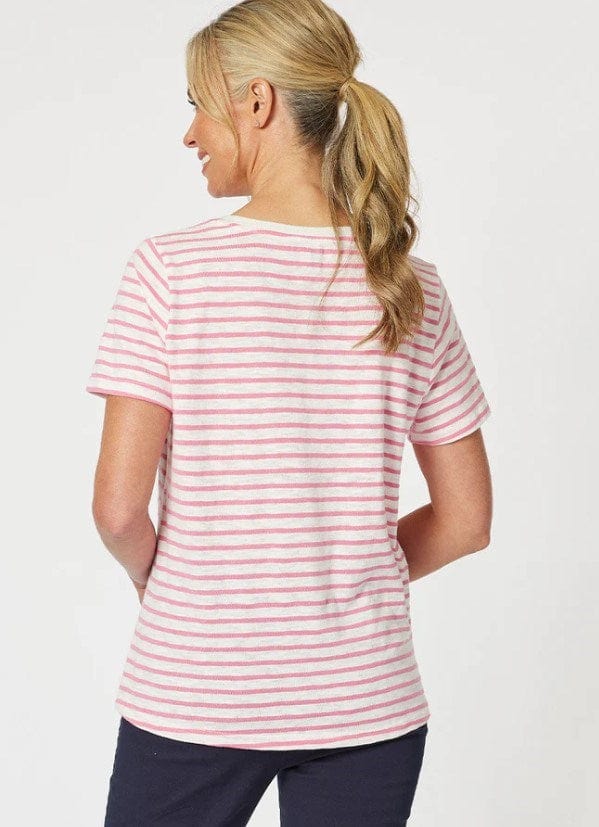 Load image into Gallery viewer, Gordon Smith Womens Classic Stripe T-Shirt
