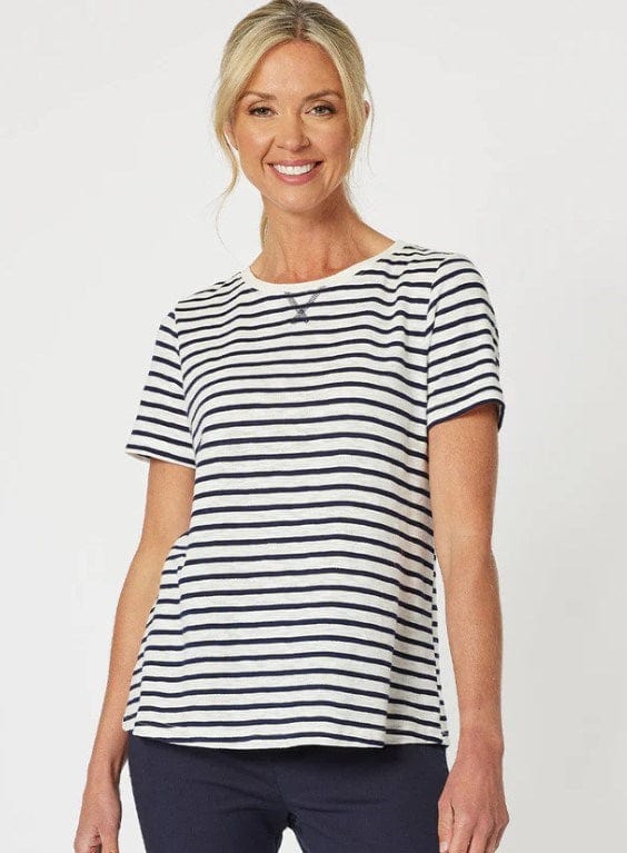 Load image into Gallery viewer, Gordon Smith Womens Classic Stripe T-Shirt
