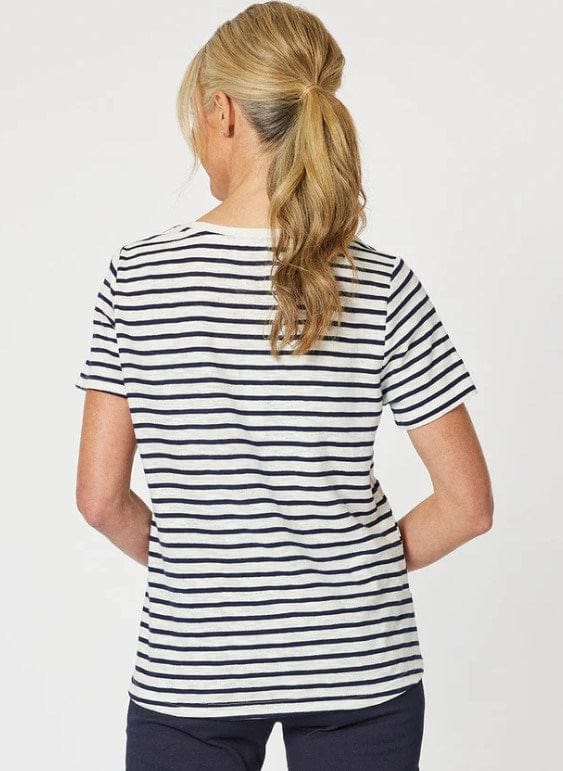 Load image into Gallery viewer, Gordon Smith Womens Classic Stripe T-Shirt
