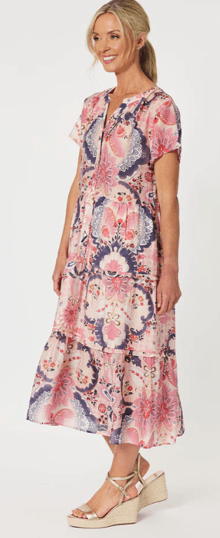 Load image into Gallery viewer, Gordon Smith Womens Newport Printed Dress
