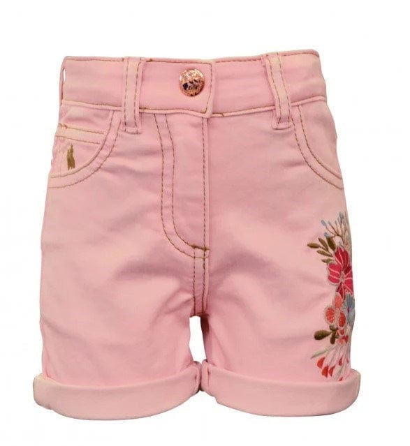 Thomas Cook Girls Embroidered Denim Short