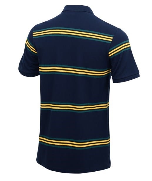 Load image into Gallery viewer, Tidwell Wallabies Stripe Pique Polo
