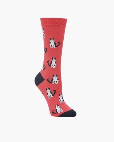 Load image into Gallery viewer, Bamboozld Cat Lady Bamboo Sock
