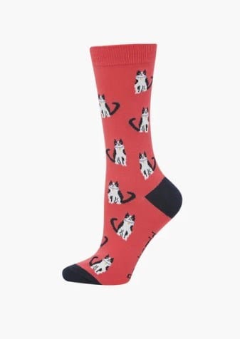 Bamboozld Cat Lady Bamboo Sock