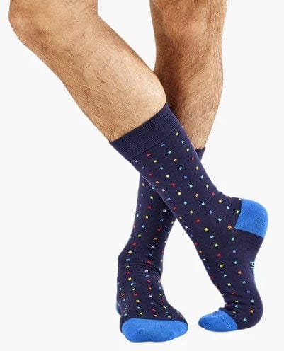 Load image into Gallery viewer, Bamboozld Square Bamboo Sock
