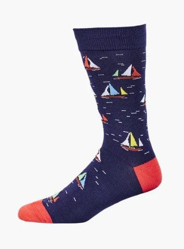 Load image into Gallery viewer, Bamboozld Sail Away Bamboo Sock
