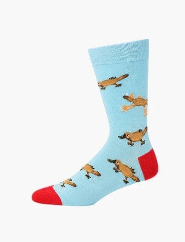 Load image into Gallery viewer, Bamboozld Scuba Platypus Bamboo Sock
