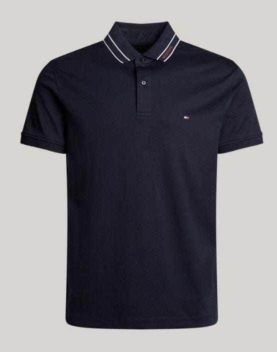 Load image into Gallery viewer, Tommy Hilfiger Mens Monotype Collar Short Sleeves Polo T- Shirt
