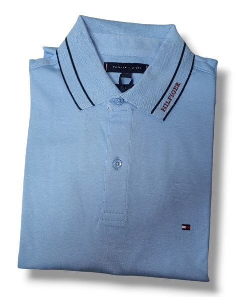 Load image into Gallery viewer, Tommy Hilfiger Mens Monotype Collar Short Sleeves Polo T- Shirt
