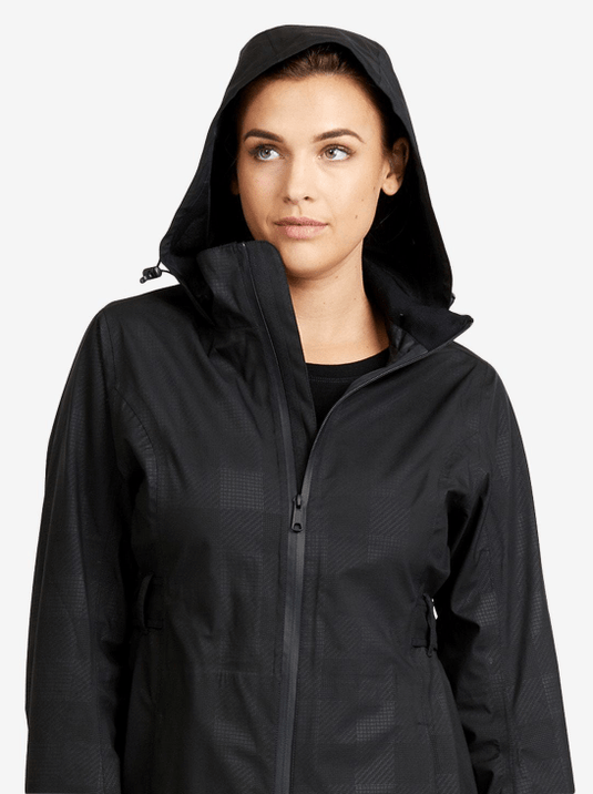 Swanndri Womens Pegasus Long Length Light Weight Rain Jacket