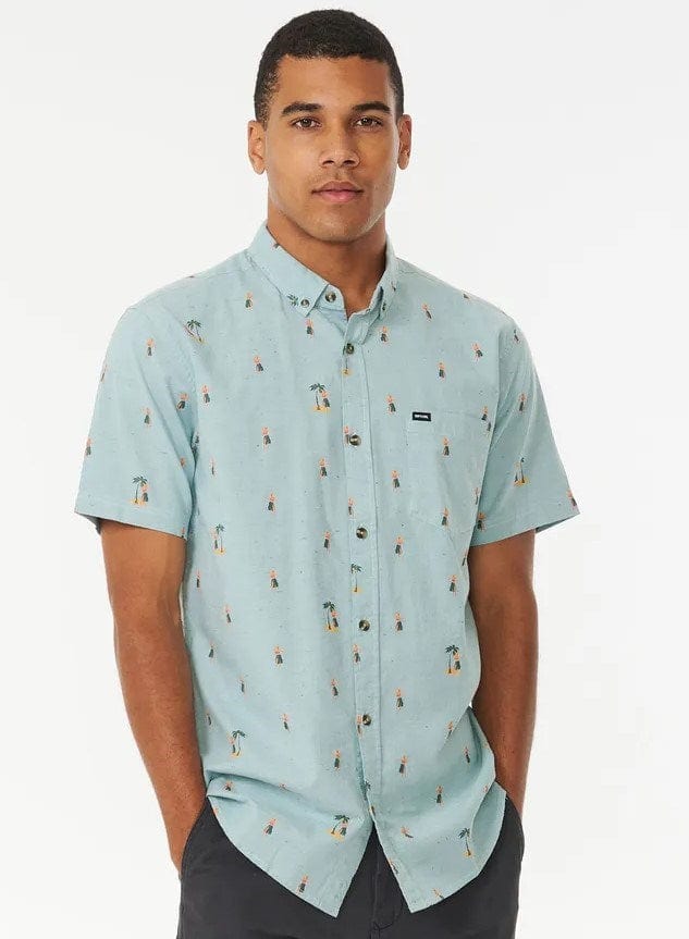 Load image into Gallery viewer, Rip Curl Mens Hula Breach Short Sleeve Shirt
