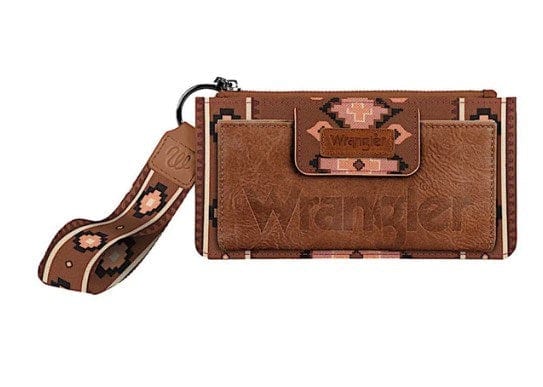 Wrangler Womens Wallet Southwestern Logo