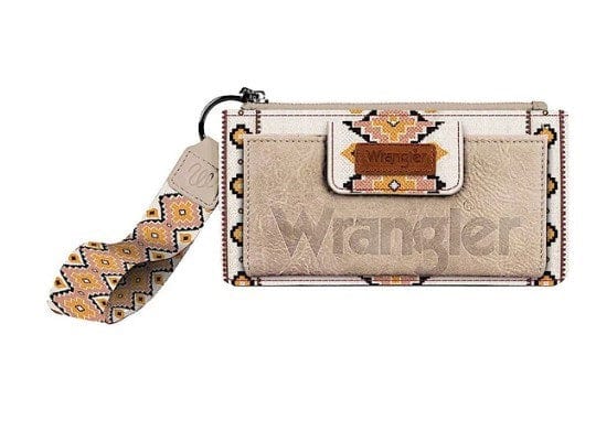 Load image into Gallery viewer, Wrangler Womens Wallet Southwestern Logo
