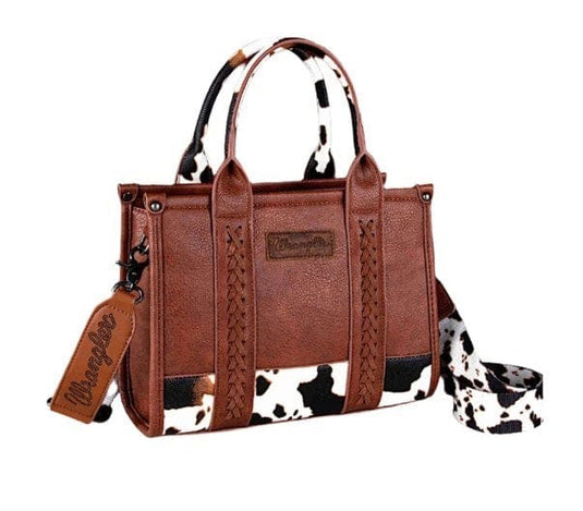 Wrangler Womens Cow Print Crossbody Bags