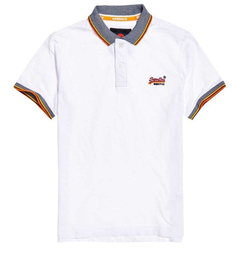 Load image into Gallery viewer, Superdry Mens Sunrise Cali Pique Short Sleeve Polo Shirt
