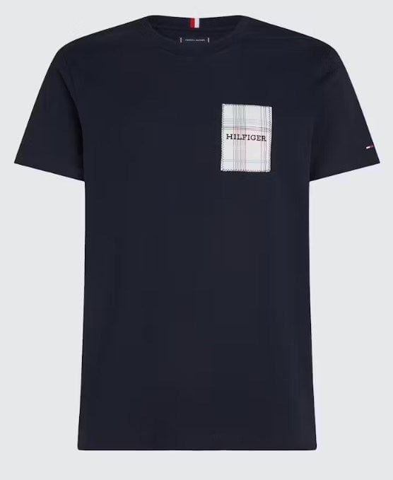 Load image into Gallery viewer, Tommy Hilfiger Mens Monotype Woven Label Tee
