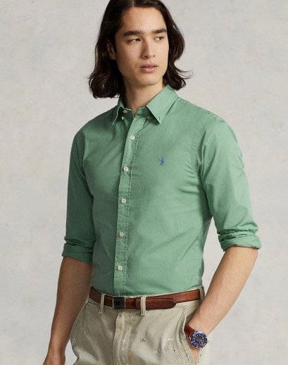 Ralph Lauren Mens Slim Cotton Shirt