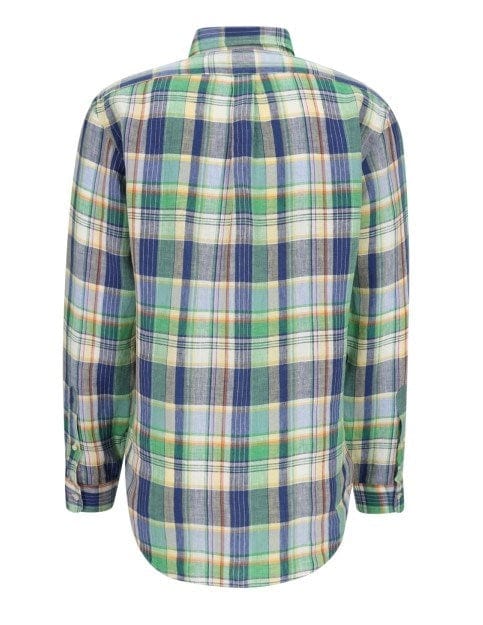 Ralph Lauren Mens Green/Blue Shirt