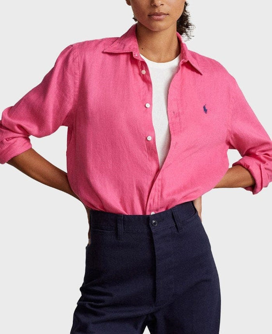 Ralph Lauren Womens Linen Shirt