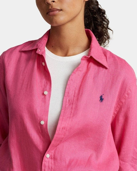 Ralph Lauren Womens Linen Shirt